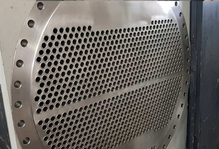 Industrial metal parts after laser oxide layer removal