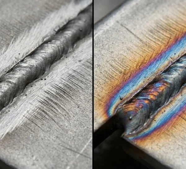 Laserreinigung von Schweissnähten, Vorbereitung vor und Oxidentfernung nach dem Schweissen für korrosionsfreie Nähte